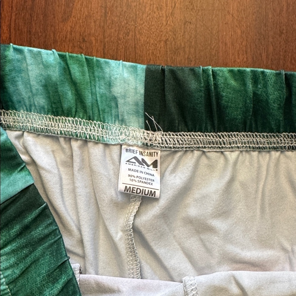 Brief Insanity Tie-Dye Joggers In Red And Green — image 6 of 8
